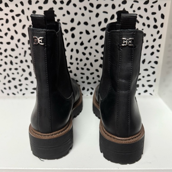Black Leather Sam Edelman Women’s Laguna Chelsea Boots Size 8 - Picture 10 of 10